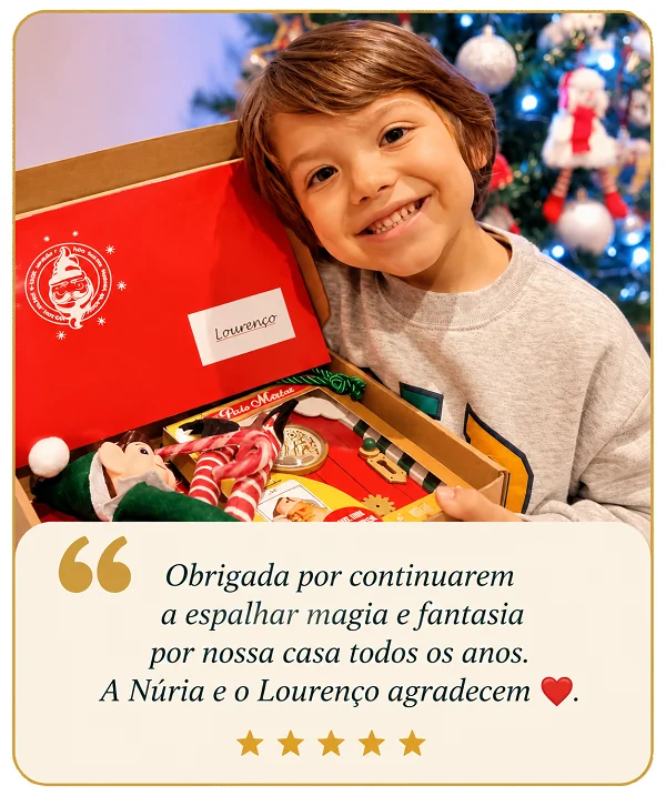 Testemunho de uma família Carta do Pai Natal