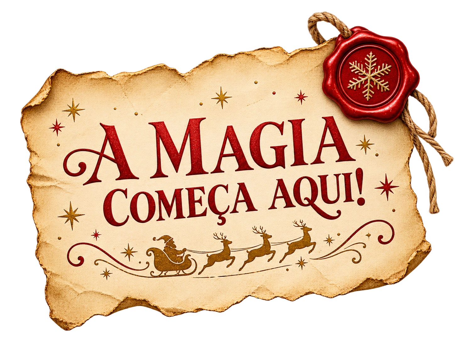 A magia começa aqui